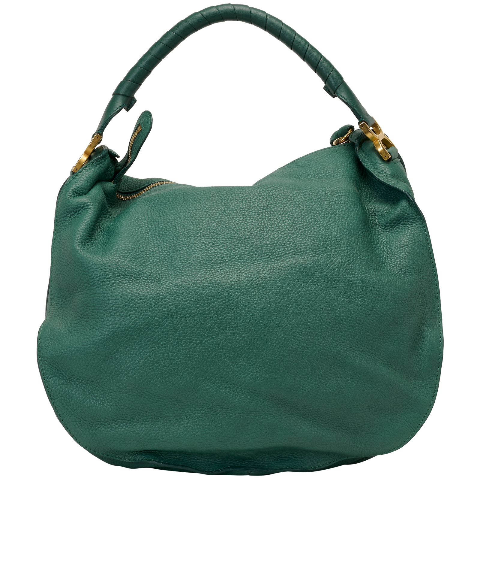Large Marcie Hobo, &pound;450, Handbags, Green, Leather, Back view